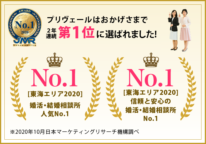 名古屋の結婚相談所【プリヴェール】|地元の人に出会える安心婚活