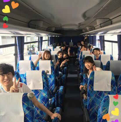 H30.9社員旅行♬バスで大阪まで～(^^)/