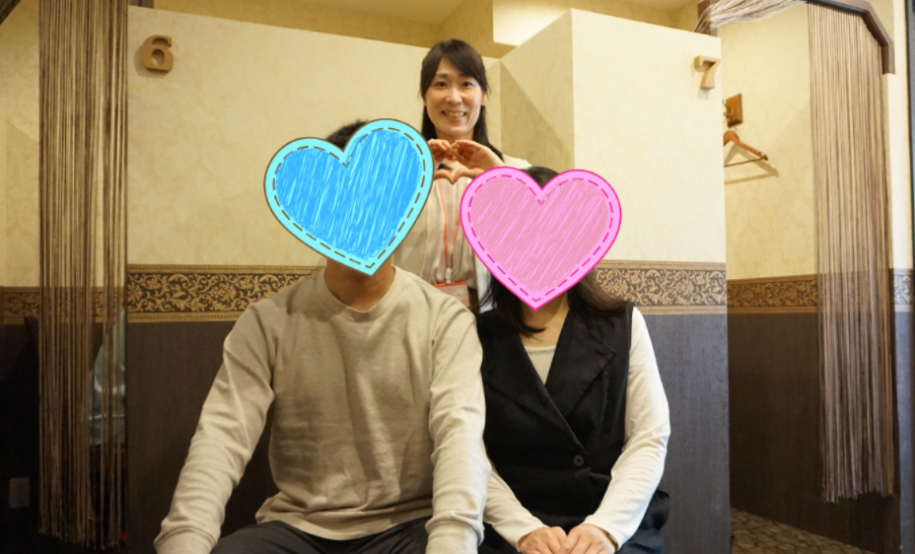 二人の写真